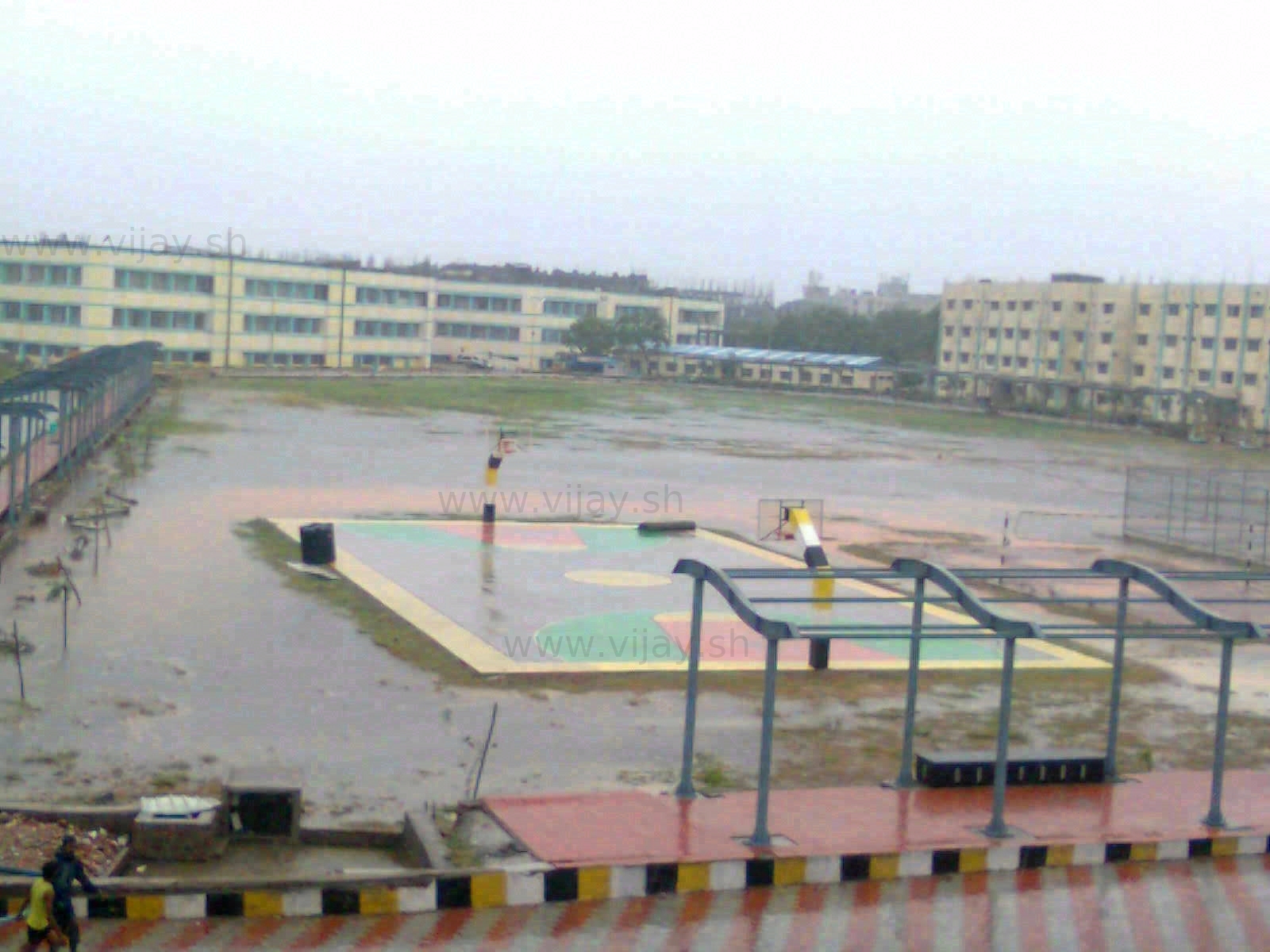 Cyclone Laila, College days, May 2010