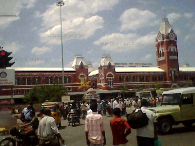 Chennai Central, College days, July 2010